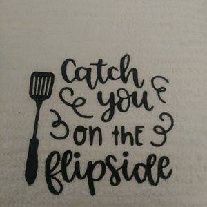 Dish Towel hand made